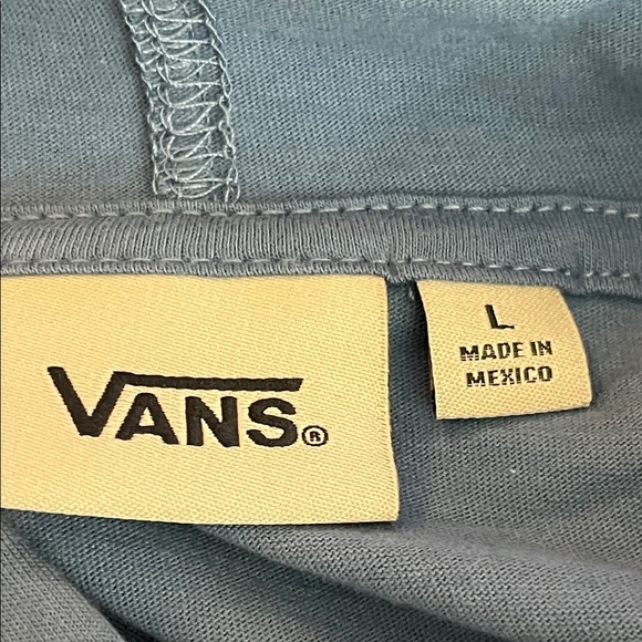 Vans Blue Long Sleeve Tee - Picture 7 of 8